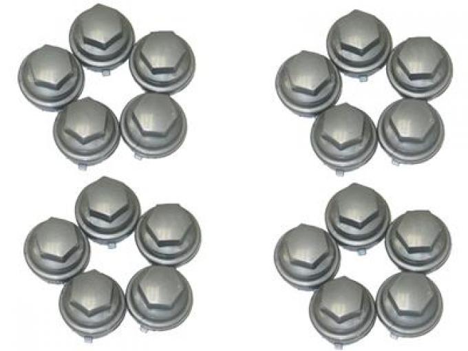 00-04 Wheel Lug Nut Cap - Factory - Set Of 20
