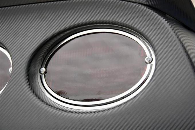 97-04 Polished Stainless Steel Slotted Tail Lamp Trim Rings