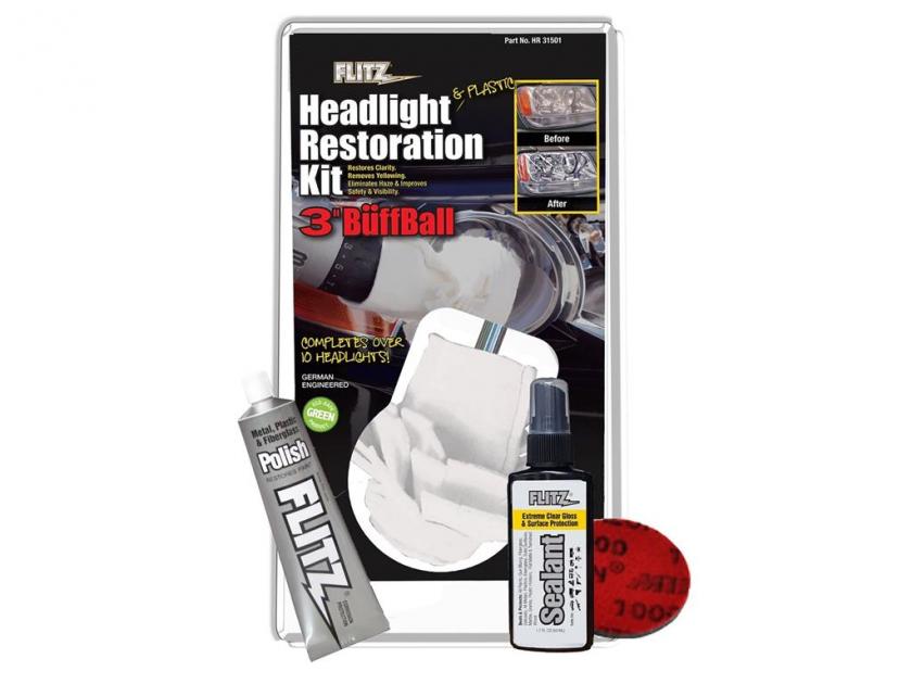 Flitz Headlight And Plastic Restoration Kit | Corvette Depot