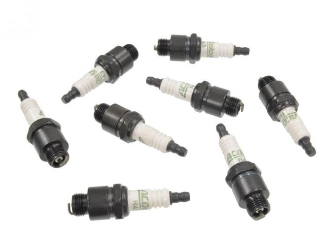 55-68 Spark Plug - 265 / 283 / 327 / 350 - AC Delco R43 - Set of 8