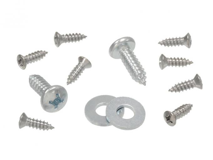 63-67 Coupe Vent Window Frame Attachment Screws