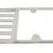 2005-2023 Billet Rear License Plate Frame / Bezel - Chrome