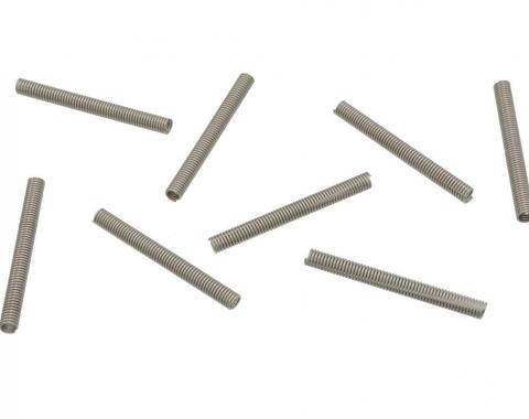 63-66 Seat Track Roller Spring - Stainless Steel 8 Pieces