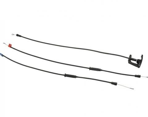 89-92 Soft Top / Convertible Rear Bow Latch Release Cable With Handle