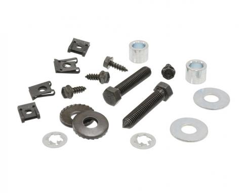 75-79 Front Bumper Reinforcement Bar Bolts and Spacers Mount