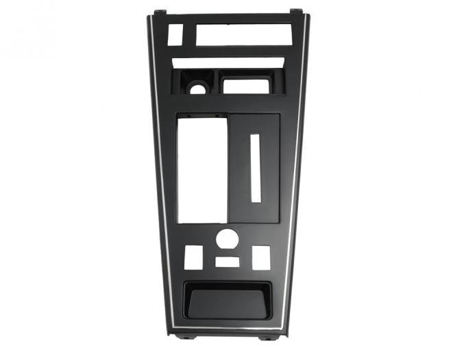 81-82 Shifter Console Plate - Power Window Rear Defroster And Power Mirrors
