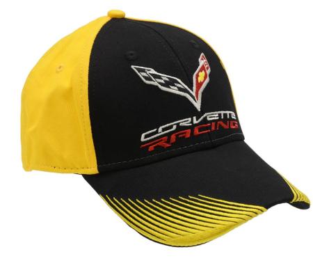 C7 Corvette Racing Yellow And Black Sharp Ride Hat