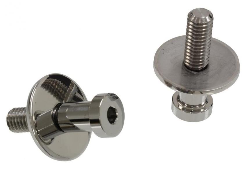 68-82 Door Latch Striker Pin - Polished Stainless Steel | Corvette