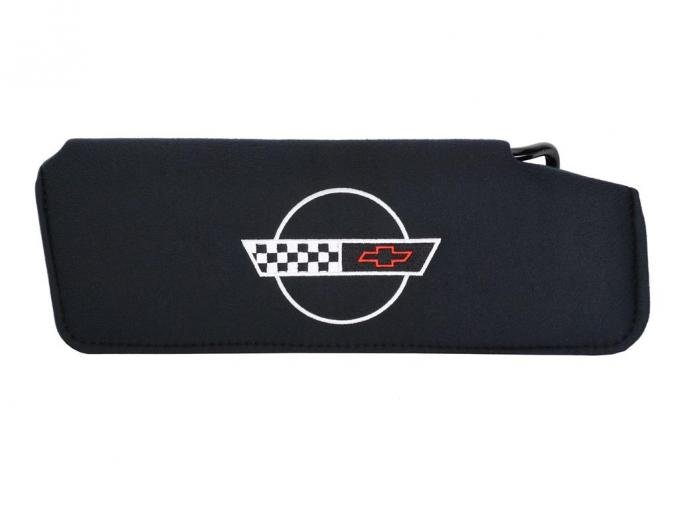91-96 Sunvisor - Replacement w/Embroidered C4 Logo Left