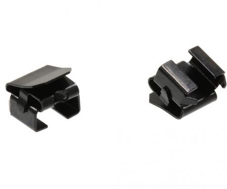 84-96 Hood Release Cable Retainer - On Hood Latch ( Set Of 2 )