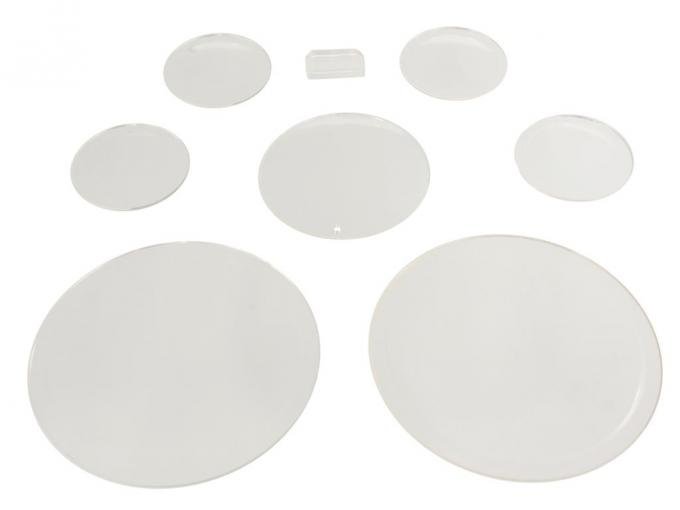 63 Dash Gauge Lens Set - 7 Piece Plastic