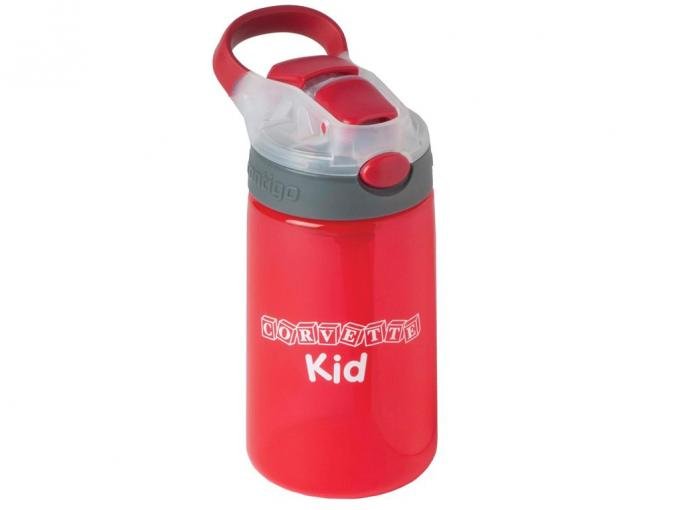 Red Corvette Kid Water Bottle