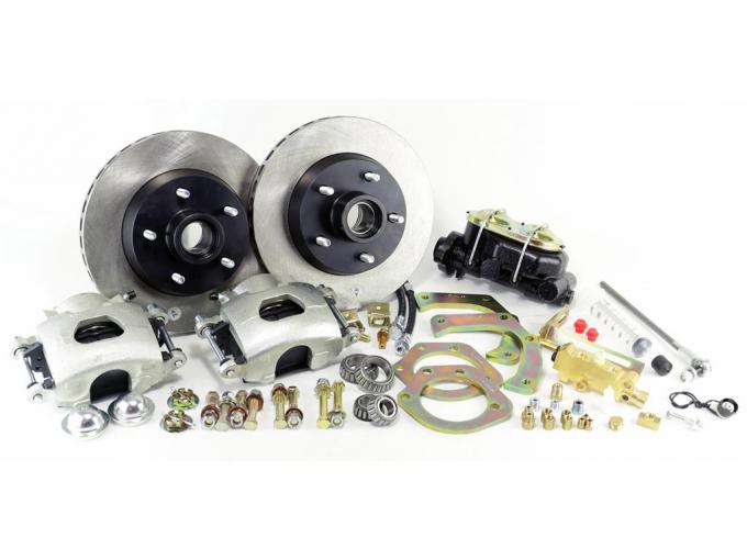 1963-1965E Front Disc Brake Conversion Kit With Dual Master Cylinder 1965 Early