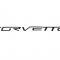 05-13 Corvette Rear Bumper Lettering Kit - Polyurethane