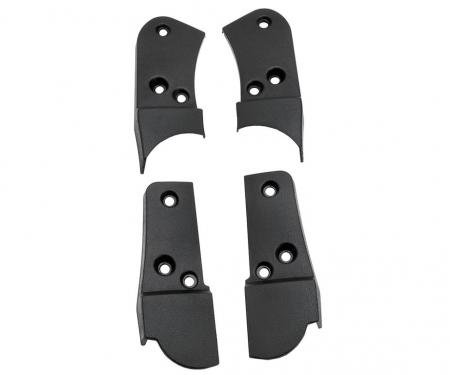 1978-1982 Black Seat Hinge Covers Set