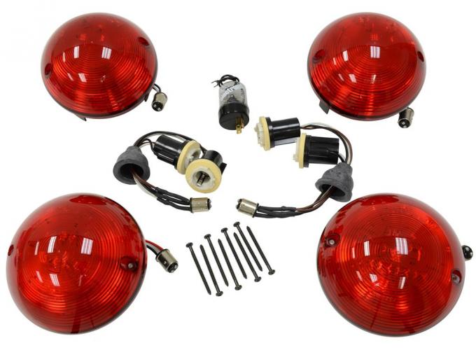 80-82 LED Bubble Tail Lamp set
