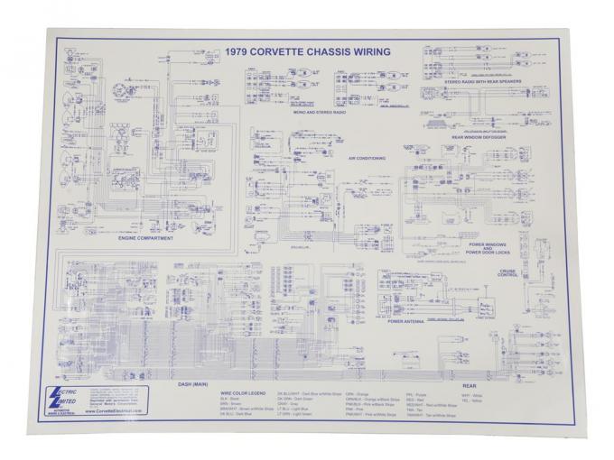79 Wire Diagram - 17" X 22"