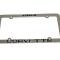 1963-1967 Chrome License Plate Frame/Bezel With Car Year