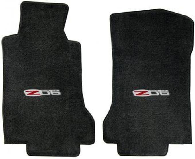 2013 Floor Mats - Ebony With Z06 Logo - Lloyd Design 2013 Late