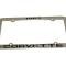 1963-1967 Chrome License Plate Frame/Bezel With Car Year