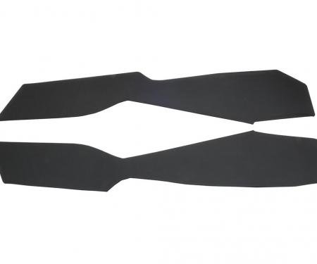 78-81E Console Side Panels - Leather Covered - Pair