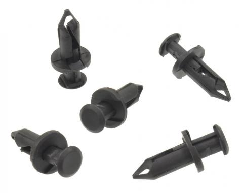Redline Restomotive® 1997-2013 Chevrolet Corvette 5 Piece Push In Type Fastener / Retainers for 8mm Hole
