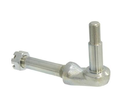 63-82 Shock Absorber Mount Bracket - Rear Lower Right With Slotted / Castle Nut