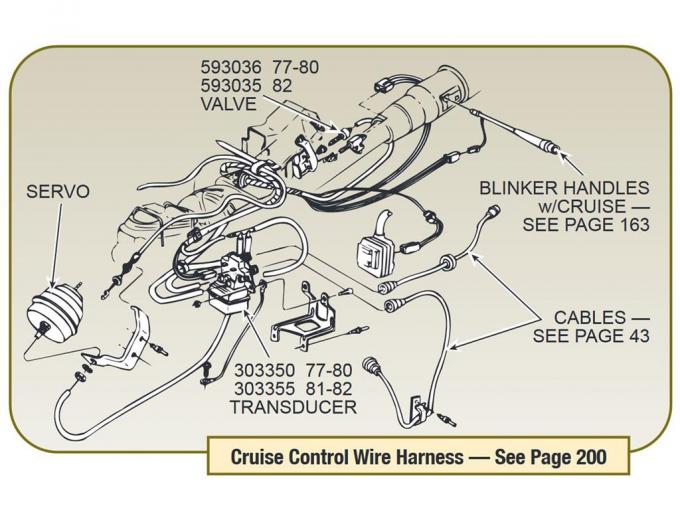 82 Cruise Control Vacuum Release Valve Corvette Depot
