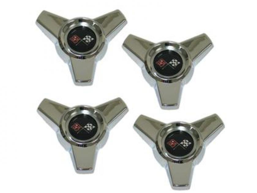 65 Hubcap Spinner With Emblem Corvette Depot