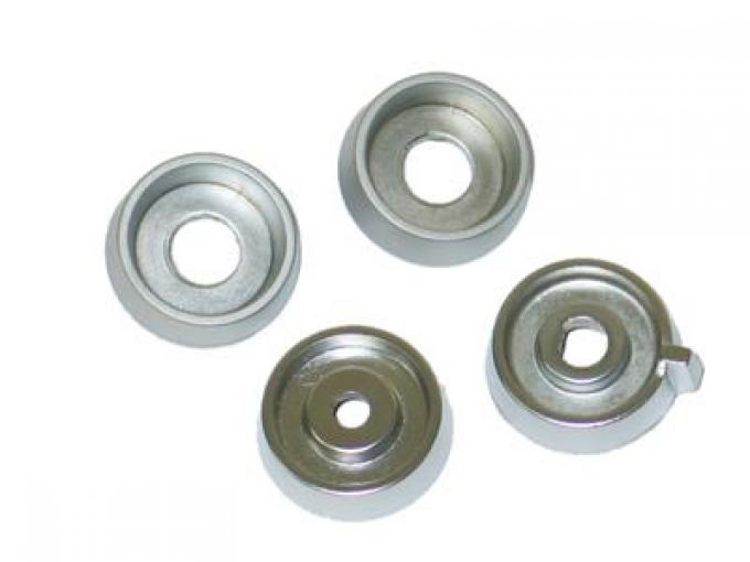 64-65 Radio Heater Knob Spacer Set - No Air Conditioning - 4 Pieces