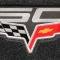 2013 Cargo Mat Ebony C6 60th Anniversary Logo Coupe - Lloyd Design