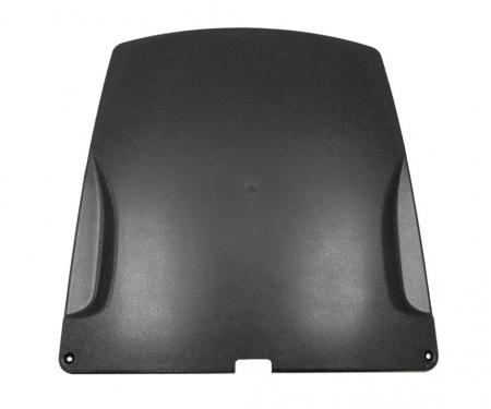 70-78 Seat Back Black Correct Molded Plastic