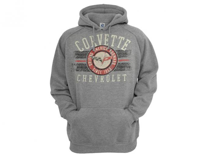 Hoodie/Hooded Sweatshirt Corvette Driving America Forward
