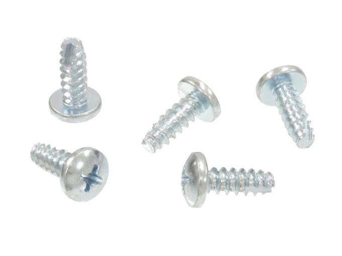 53-62 Steering Column Plate / Jack Hand Clip Screws- Set Of 5