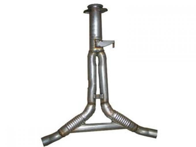 91 Exhaust Pipe - Rear Y-pipe With Crossover Tube
