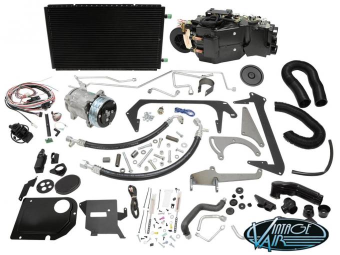 74-76 Air Conditioning System Vintage Air Surefit Gen IV -with Factory Air