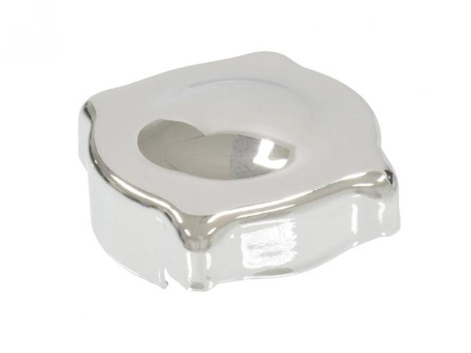 63-65 Oil Fill Tube Cap - 340 / 365 Horsepower Chrome