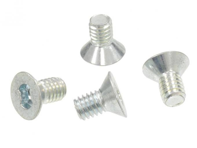 58-62 Grab Bar Screws Set - Correct Clutch Head - 4 Pieces