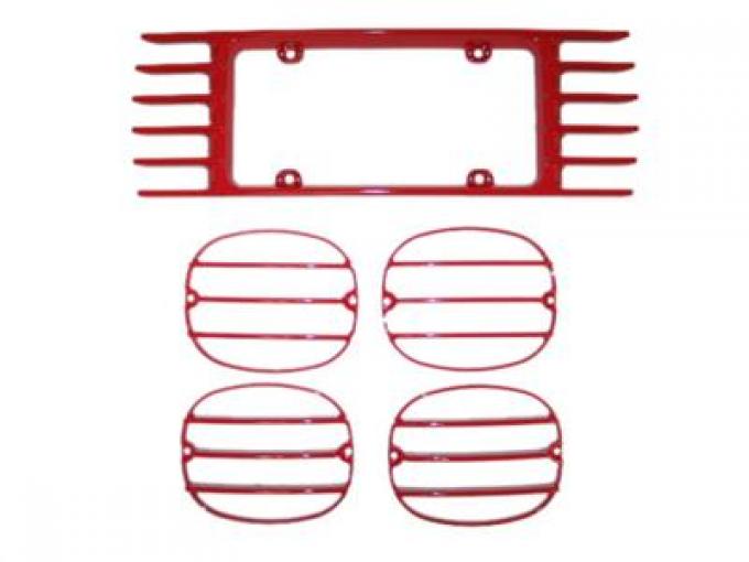 1991-1996 Phantom Tail And License Plate Louvers(