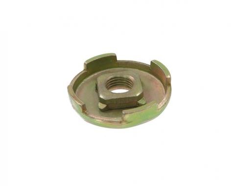 59-62 Male Hood Lock / Latch Pin Spring Seat / Locknut - 1959 Late