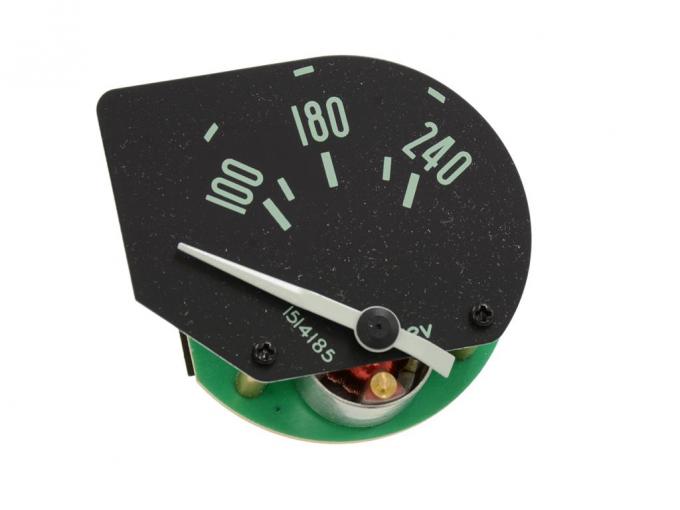 62 Temperature 240 Degree Gauge - Green Letter - New