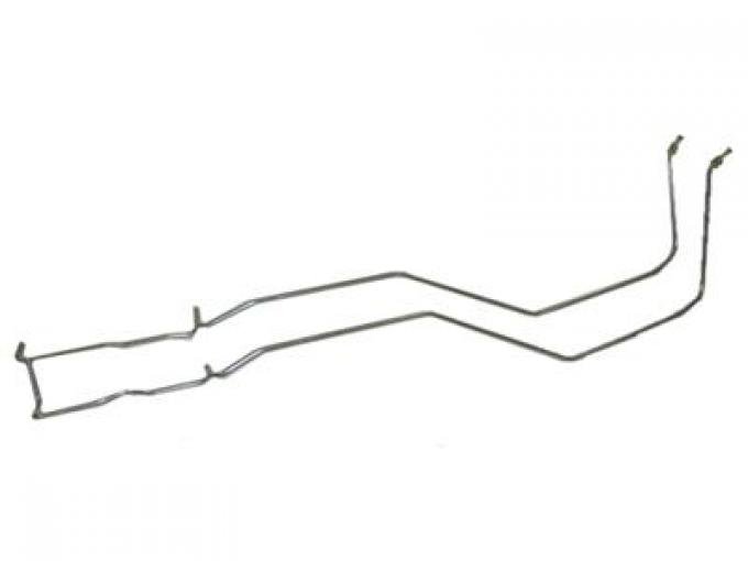 81-82 Th 350 Automatic Transmission Cooling Lines - Stainless Steel - Pair