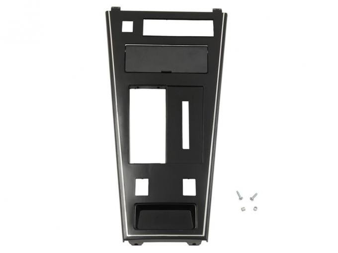 77-80 Shift Console Plate With Power Window And Rear Defrost With Ash Tray Door