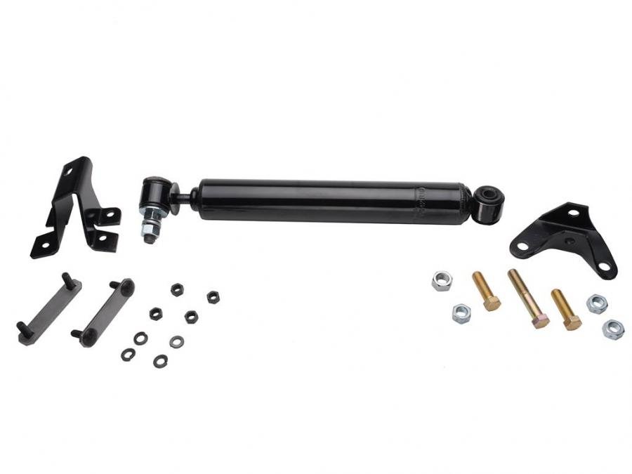 19631968 Steering Stabilizer Damper Shock with Brackets & Hardware Kit