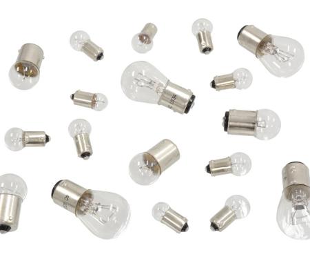 Redline Restomotive® 1960 Chevrolet Corvette 18 Piece Light Bulb Kit
