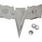 1963-1964 Front / Nose Emblem with Speed Nuts *Made In USA*