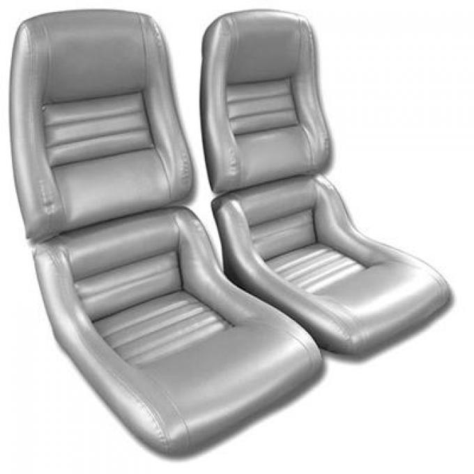 78 Seat Cover - 4" Pleat 100% Leather Pace Car
