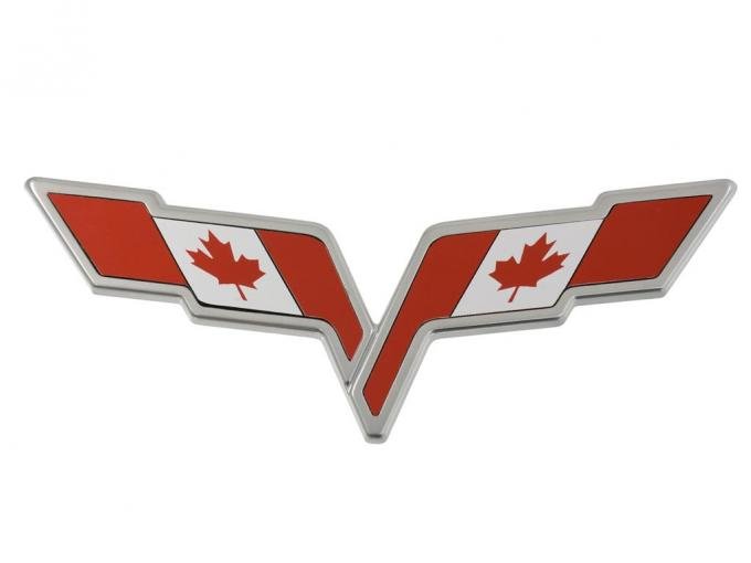 05-13 Emblem - Canadian Flag Overlay Decal