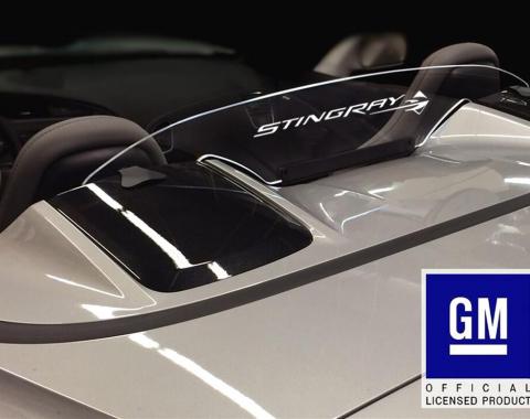 14-19 Convertible Wind Reflector/Deflector With Stingray Logo