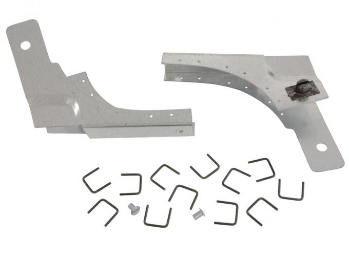 63 Window Channel Corner Reinforcement - Coupe Rear Metal